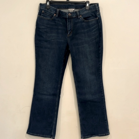 Duluth Trading Co. Wide Leg Jeans Size 14x29 - Picture 2 of 7